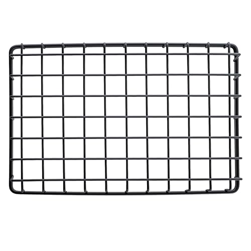 G.E.T. WB-962-MG Rectangular Metal Storage Wire Basket for Pantry, Produce and More, 9" x 6" x 2", Gray - size: 9" x 6", style: 2" Deep