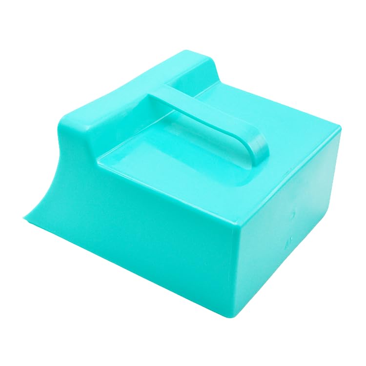 Jumbo Size Food Service Utility Ice Scoop Feed Scoop Shovel 128 Ounce (TURQUOISE GREEN) for Restaurant Bar Ingredient Grain Pet Animal Dry Food - color: TURQUOISE GREEN