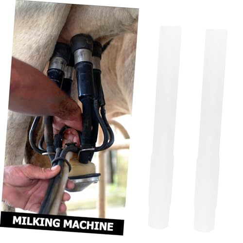 4pcs Rubber Milk Tube for Milking Machine Goat Dairy Cow Farm Milking Accessories No Leakage Easy Install
