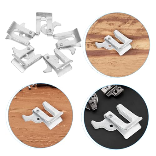 BESPORTBLE 5-Piece Metal Gate Lock Kit for Pig Nursery Gate Latch Swine Farrowing Crate Lock Farm Fence Door Latch Design for Livestock Enclosures
