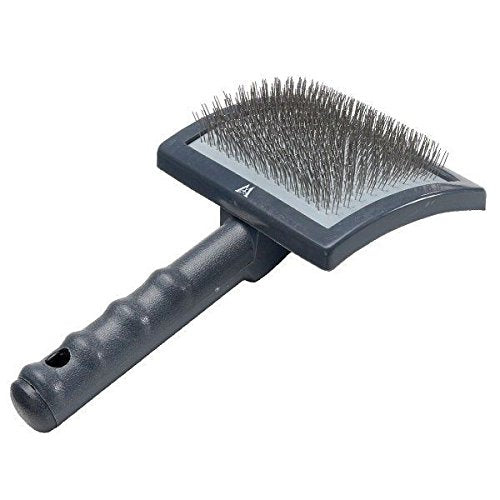 Millers Forge Slicker Brushes for Dog Grooming Professionals Curved Plastic Tool - Choose Size(Mini) - size: Mini