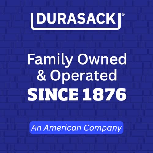 DURASACK Heavy Duty Home and Yard Bags 48-Gallon Reusable Self-Standing Lawn and Leaf Bags Garbage Can with Reinforced Handles, Gingham Blue - color: Gingham Blue