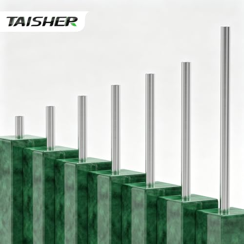 TAISHER 2PCS Stainless Steel Pipe Fittings, 3/8" NPT x 3/8" NPT Female Threaded, 6" Length Nipple Cast Pipe - size: 3/8" FNPT 2pcs