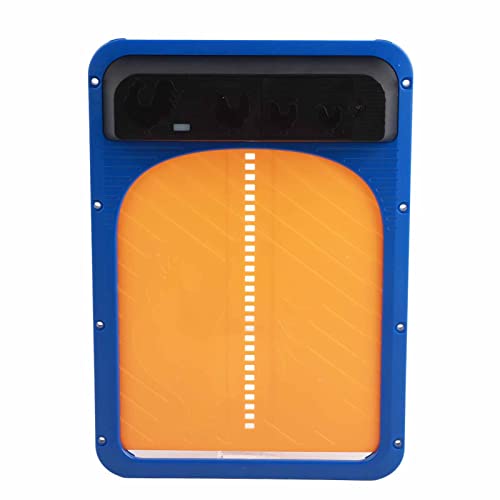 Automatic Chicken Coop Door with Light Sensor Waterproof Chicken Door Opener Battery Operated Automatic Door for Chicken Run, Chicken Coop Accessories