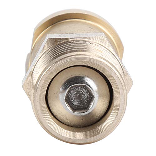 Automatic Pig Nipple Drinker Pig Water Nozzle Poultry Watering System for Sows Piglets Drinking (Brass) - color: Brass