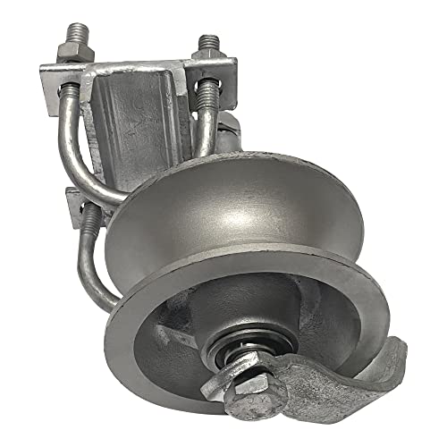 Single Rear Pipe Track Wheel for Chain Link Sliding Gates