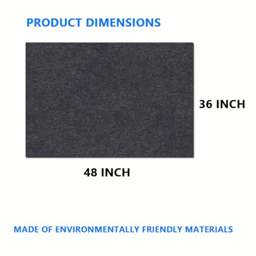 Chicken Coop Mat,Under Chicken House Mat——Absorbent Mat,Backing Prevents Liquid and Chicken Manure Penetration,Soft Material, Non-Slip Backing,Washable,Keeps Chicken House Floors Clean (36" x 48") - size: 36.0"L x 48.0"W x 0.2"H