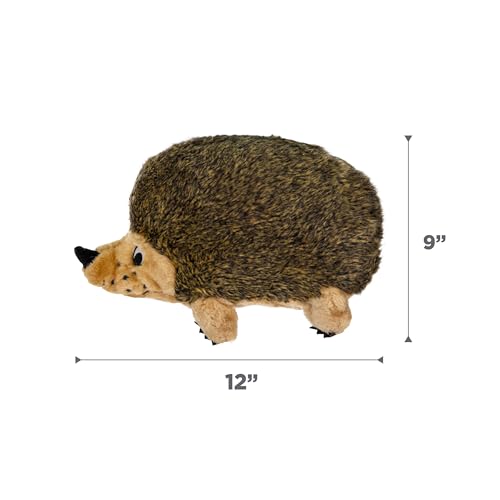 Outward Hound Hedgehogz Stuffed Dog Toy – Soft Plush Hedgehog, Grunts & Squeaks, XL, 12" x 8.5" x 9" - size: X Large (Pack of 1)