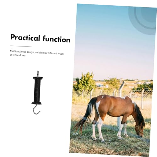 SUPVOX Electric Fence Gate Handle Hook for Livestock Plastic Insulated Grip Durable Electric Fence Insulator Simple Installation