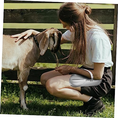 Kisangel Thickened Iron Shovel for Feeding Handheld Feed Scoop for Livestock Farm
