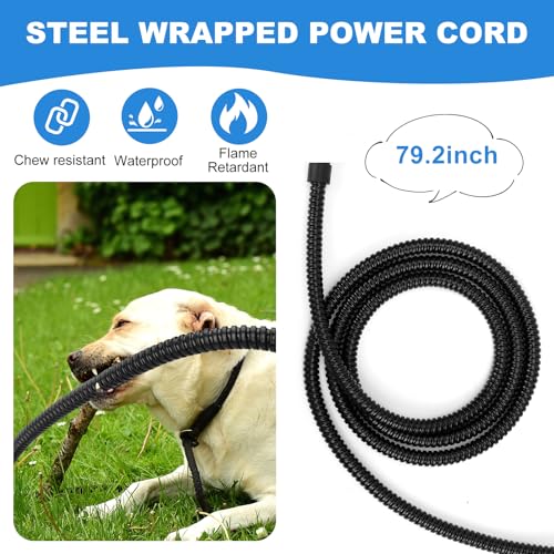 Heated Water Bowl for Cats & Dogs, 3.2L Heated Dog Bowl, Outdoor Heated Dog Water Dish in Winter, Thermostatic Control Anti-Freeze Heated Pet Water Bowl for Chicken,Duck,Goose,Rabbit - size: Round 3.2 Litres