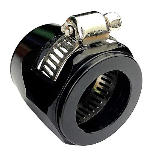 Aluminum Hex Hose Finisher Clamp 28AN for AN28 Fuel Line 50mm (1.96") OD Hose - size: 28AN