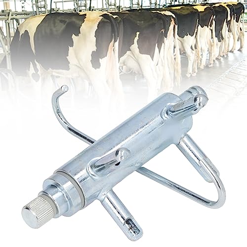 Milking Claw Cow Milking Machine Iron Milk Collector Milking Collector Piston Milking Cup Parts Accessories Diameter 16Mm Handling Supplies
