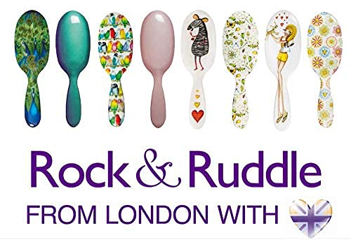 Rock & Ruddle Wide Tooth Comb | Perfect for Detangling Wet Hair and Applying Hair Color - Rose Marble - color: Rose Marble