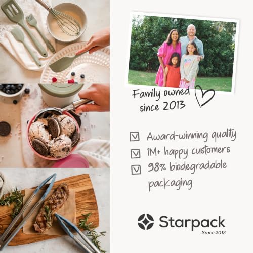 Starpack Freeze The Day Cute Small Ice Cream Freezer Containers (6-Pack, 13.5oz) - Single Serve with Silicone Lids - BPA-Free, Airtight, Reusable, Homemade Ice Cream, Frozen Yogurt, Lavender & Mint - color: Mint / Lavender, size: 6-Pack 13.5oz