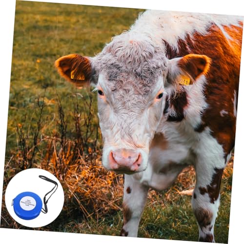 Cattle Weight Tape Measure 2.5m Multipurpose Animal Measuring Tape for Pigs Goats Horses Livestock Body Size and Weight Measurement Style