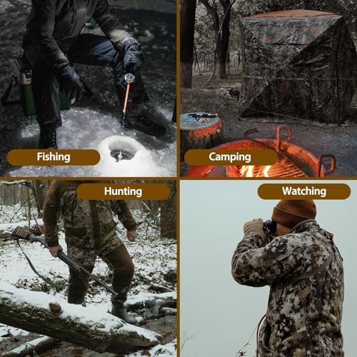 Insulated Boot Covers, 600D Durable Cold Weather Insulators with Water-Resistant PU Leather, Non-Slip Boot Covers for Hunting, Fishing, Camping, and Outdoor Activities (Next Camo) - size: X-Large