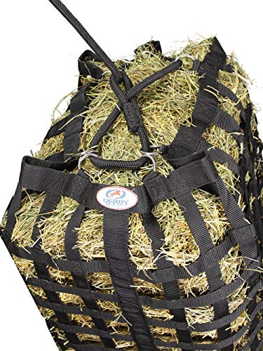 Derby Originals XL Go Around Slow Feeder Horse Hay Bag with Super Tough Bottom and 1 Year Warranty, Purple, 71-7132-PUR - color: Purple