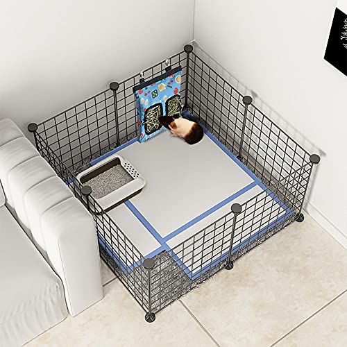 Guinea Pig Hay Feeder, Hanging Rabbit Hay Feeder Bag for Guinea Pigs Bunnies Chinchillas. Triangle - color: Triangle