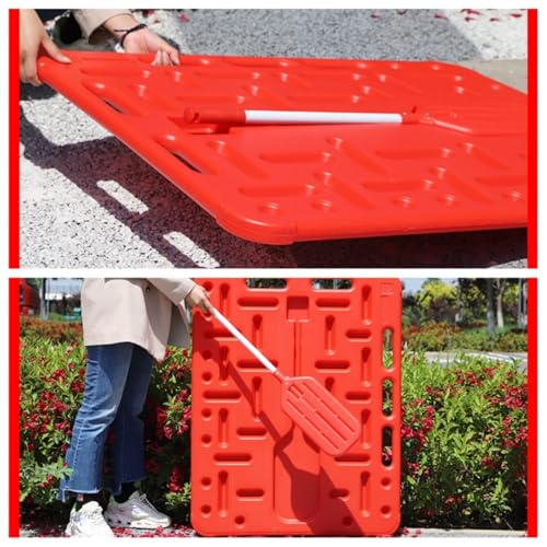 Pig Sorting Divider Panel with Herding Clapper, Lightweight Animal Handling Equipment for Hogs for Pasture, Farm(38.2x29.9in) - size: 38.2x29.9in