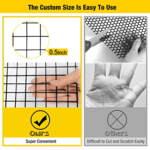 Aivituvin Chicken Wire Mesh Poultry Fence Chicken Coop Bottom Barrier to Keep Your Flock Safe from Predators - color: Chicken Coop Bottom Barrier