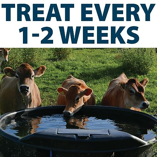 Airmax Stock Tank Defense, Livestock Water Trough Cleaner, Clean Drinking Tanks for Horse, Cattle, Goat & Chicken, Safe & Easy-to-Use Cleaning Tablet Treatment for Farming & Agricultural Use, 6 Tabs - size: 6 Tablets