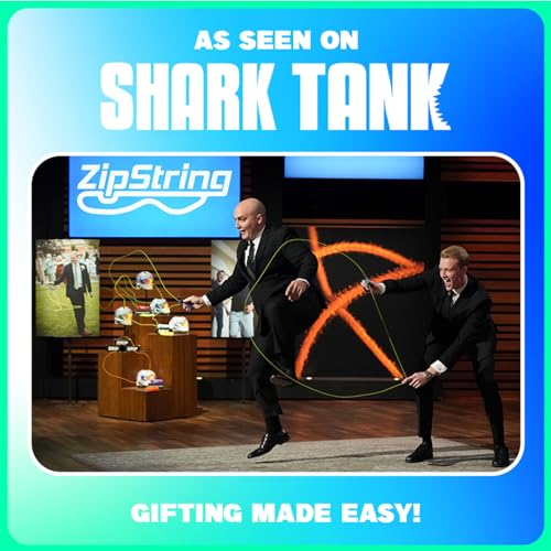 Original ZipString Bundle Pack – As Seen on Shark Tank – 2 Classic Rope Launcher Toys for Kids & Adults – Vivacious Violet & Aesthetic Aqua – USB-C Rechargeable Fidget Toy with Strings & Trick Library