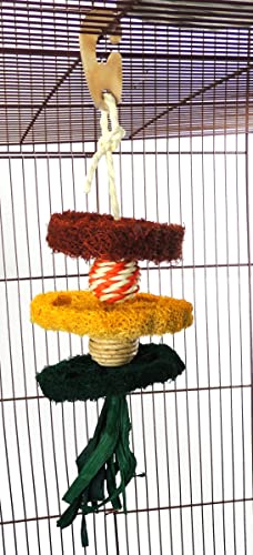 CLASSIC Little Friends Triple Loofah Nibbler Hanging Toy - 300mm