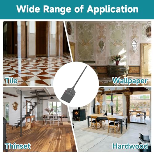 SDS-Max Shank 6 Inch Floor Scraper Chisel Bit - 6" Wide Blade Scraper 25" Long Alloy Steel Jack Hammer Drill Bit - Removal Tools for Tile Wallpaper Thinset Hardwood Adhesive Glue Linoleum - style: SDS-Max Shank