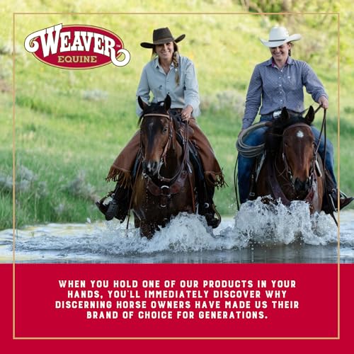 Weaver Equine Waxed Nylon Ranch Rope, Lightweight Cowboy Lasso Rope for Cattle Handling, Training, Natural Costume Prop for Rodeo, 7/16" x 30'