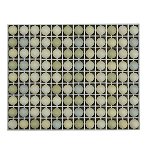 Hatching Time Egg Setter Tray (108 Pheasant Eggs), Good Fit, Durable, Washable, Easy to Clean, Cimuka, Fits Incubators, ABS Plastic - style: 108 Egg Setter Tray - Pheasant
