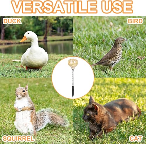 2PCS Chicken Pecking Toys – Swinging Slow Feeder Treat Dispenser for Chickens, Ducks, Birds, Parrots – Poultry Coop Enrichment Toys for Pecking and Foraging Fun