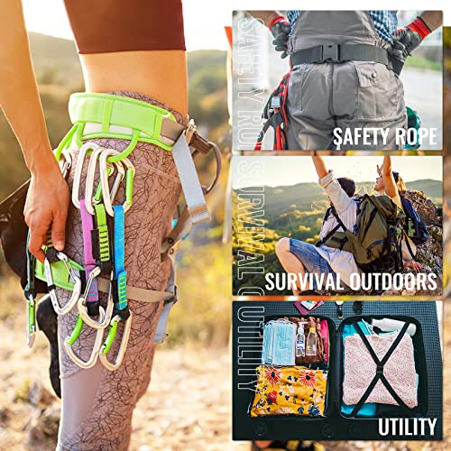 12 Rolls Nylon Webbing 1 inch 1.5 inch 2 inch Nylon Strap Webbing Straps Backpack Straps Nylon Belt, 10 25 50 3.3 Yards Webbing Strapping - size: 1 inch-10 yards, style: A-12 Colors