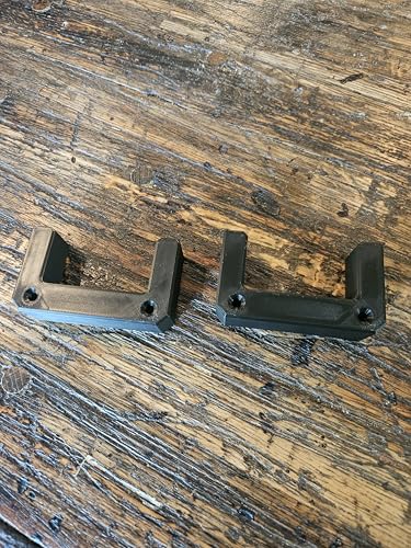 Chicken Coop Roost Brackets – Heavy-Duty Perch Mount/Holders for Poultry, Ducks, and Small Birds – Easy Install – Coop Upgrade Hardware - Pair of 2 *Hardware Included* for 2x3 Lumber