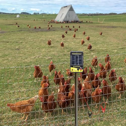 Electric Fence Wire Connect The Energizer and Electric Fence Charger Solar Fence Charger Solar Powered Electric Fence, Solar Electric Fence (6FT Wire) - style: 6FT Wire