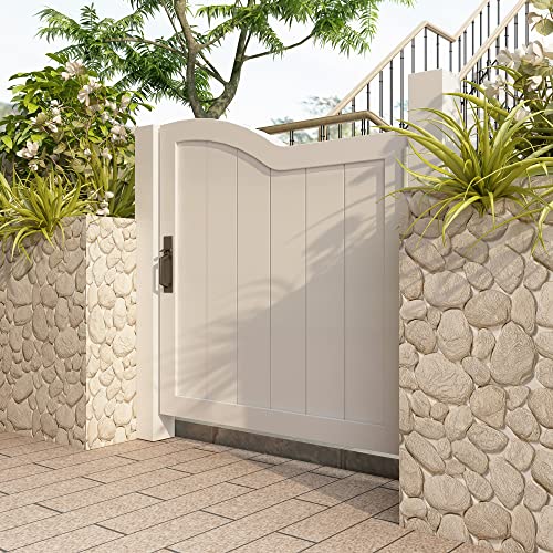 Sdstone Heavy Duty Gate Latch for Wooden Fence,Two Sided Gate Latch for Outdoor Fence, Door Latch Gate Hardware for Wooden Gates, Pool Gate, Backyard, Garden(Black) - style: GL-2