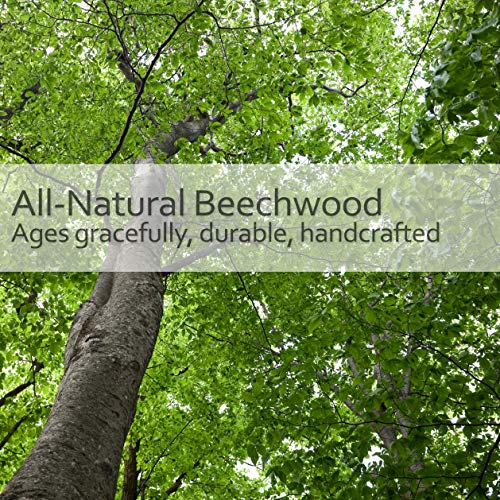 Redecker Union Fiber Scrub Brush with Oiled Beechwood Bow-Shaped Handle, 8-5/8-Inches - color: Union Fiber With Bow-shaped Beechwood Handle, size: 8-5/8-inches