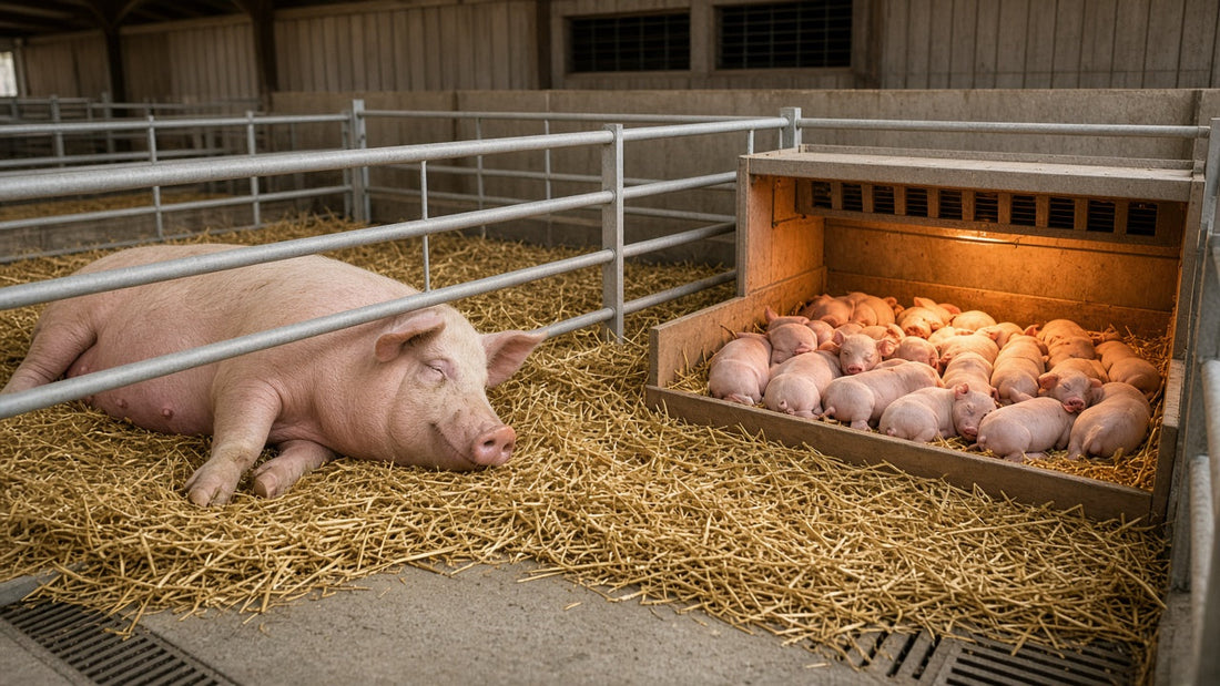 Top 5 Farrowing Bedding Mistakes That Chill Newborn Piglets