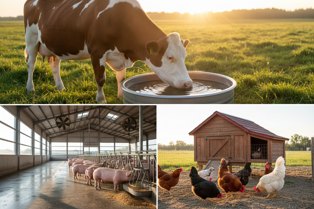 The Livestock Essentials: 3 Critical Management Tips for Cattle, Pigs, and Poultry