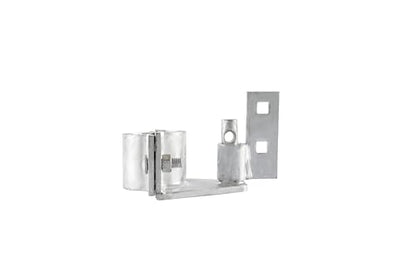 Chain Link Sliding Gate Latch – Heavy Duty Rolling Gate Lock for 1-5/8" Pipe, Rust-Resistant Slide Bolt Latch – Easy Install Secure Fence Lock for Metal Gates