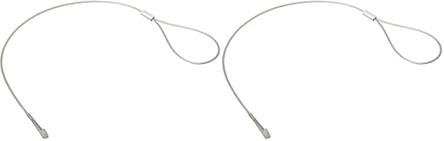 National Hardware N109-009 Gate Latch Cable Pull, White (Pack of 2) - size: White (Pack of 2)