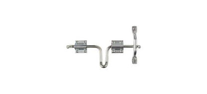 National Hardware N160-747 V1135 Sliding Bolt Gate Latch for Outdoor Fence Metal Gates with Zinc Plated Finish - Farm Gate Hardware for Right or Left Hand Swing Gates