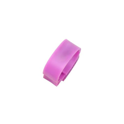 140 Pcs Inner Diameter 2~2.3cm Adjustable Chicken Foot Ring Poultry Leg Farm Identification Marker Tool for Duck(Urple) - color: Urple
