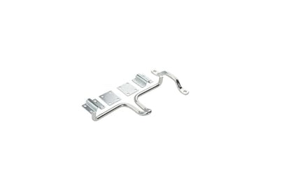 National Hardware N160-747 V1135 Sliding Bolt Gate Latch for Outdoor Fence Metal Gates with Zinc Plated Finish - Farm Gate Hardware for Right or Left Hand Swing Gates