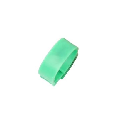 140 Pcs Inner Diameter 2~2.3cm Adjustable Chicken Foot Ring Poultry Leg Farm Identification Marker Tool for Duck(Green) - color: Green