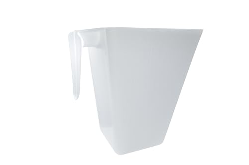 2 Cup (1 Pint | 16 Oz. | 500 mL) Scoop for Coffee, Protein Powder, Pet Food, Spices, Grains and Dry Goods – Plastic Food-Grade, BPA-Free Measuring Cup (Pack of 1) - size: 500 mL | 2 Cup | 1 Pint | 16 Oz.