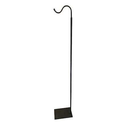 The Wind Chime CO 60" Adjustable Heavy Duty Shepherd's Hook Floor Stand Garden Hook for Outdoor, Hanging Plant, Solar Lights, Lanterns, Bird Feeders and Wedding Decor.