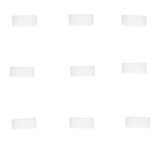 Chicken Leg Bands 100PCS 8mm Poultry Leg Rings Chicken Leg Rings Quail Leg Bands Bird Identification Leg Bands Poultry Leg Rings (White) - color: White