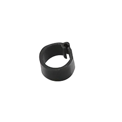 600Pcs 10 Colors Birds Feet Rings Inner Diameter 8mm Width 7mm Plastic Clip Ring Pigeon Quail Foot Farm Animal(Black) - color: Black