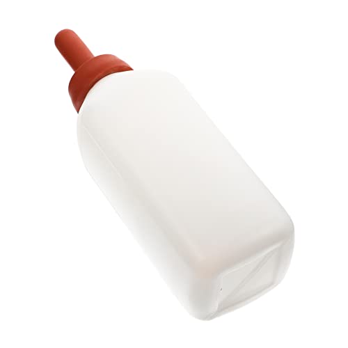 Calf Milk Feeding Bottle for Livestock 2L Thick Vertical Nursing Bottle Sturdy for Newborn Calves and Livestock Feeding